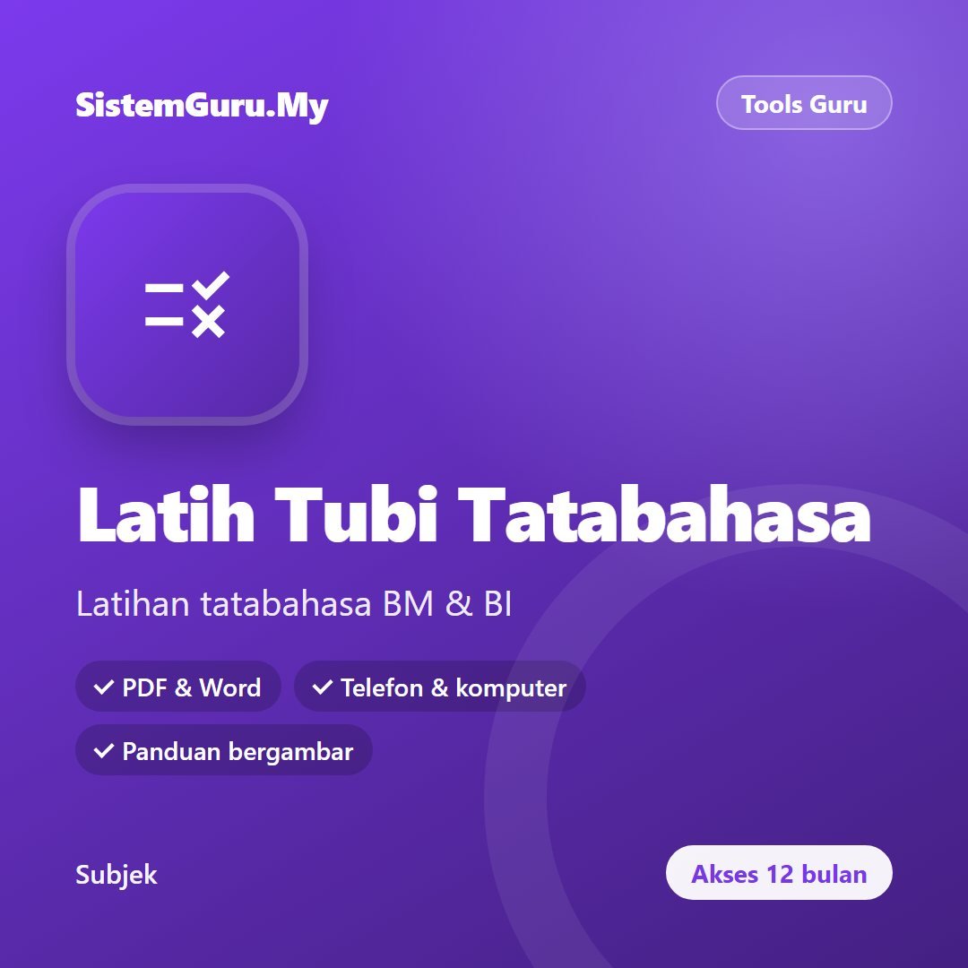 Latih Tubi Tatabahasa