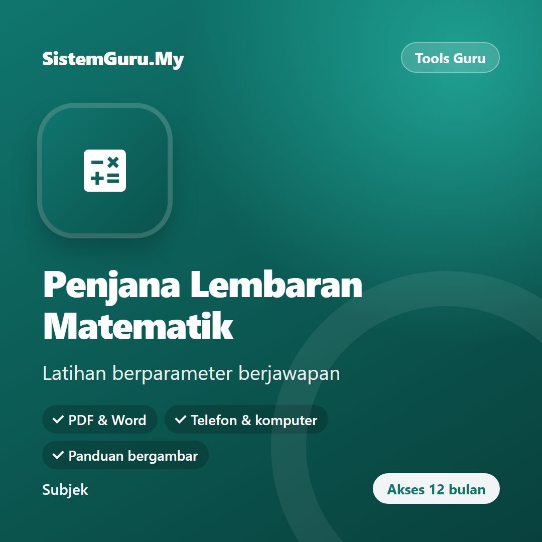 Penjana Lembaran Matematik