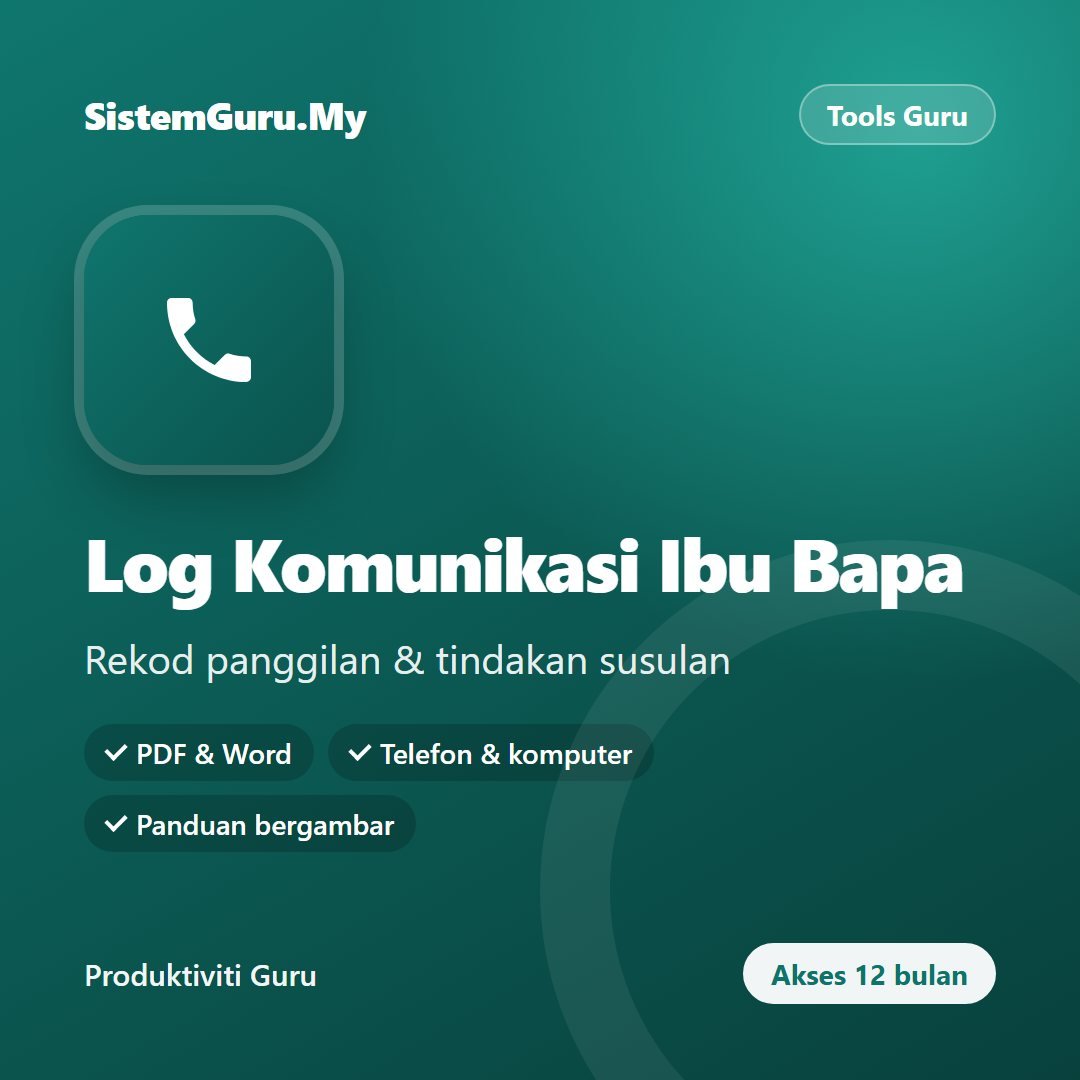 Log Komunikasi Ibu Bapa