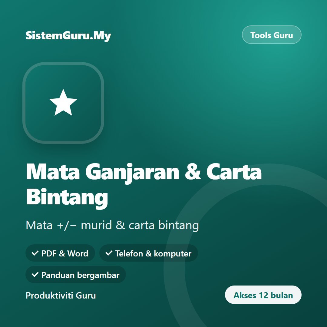 Mata Ganjaran & Carta Bintang