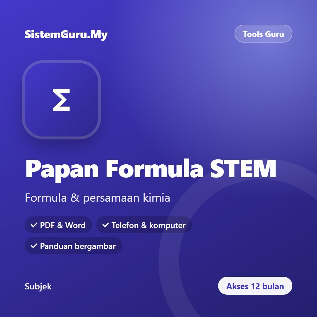 Papan Formula STEM
