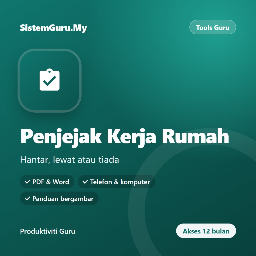 Penjejak Kerja Rumah