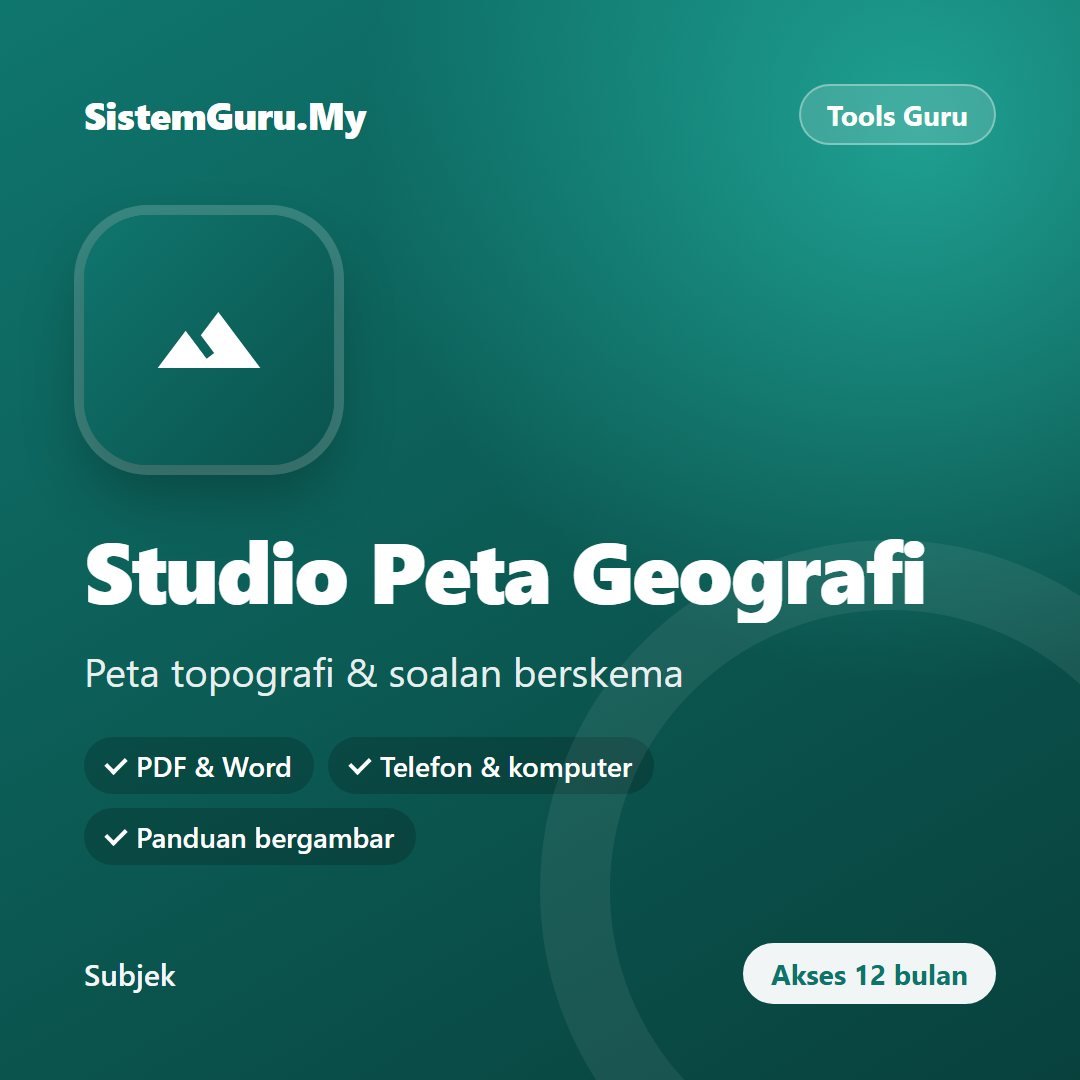 Studio Peta Geografi