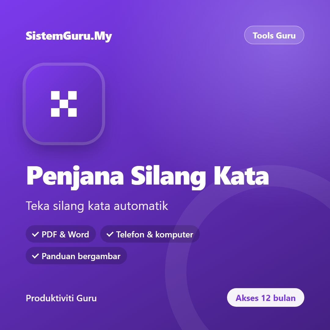 Penjana Silang Kata