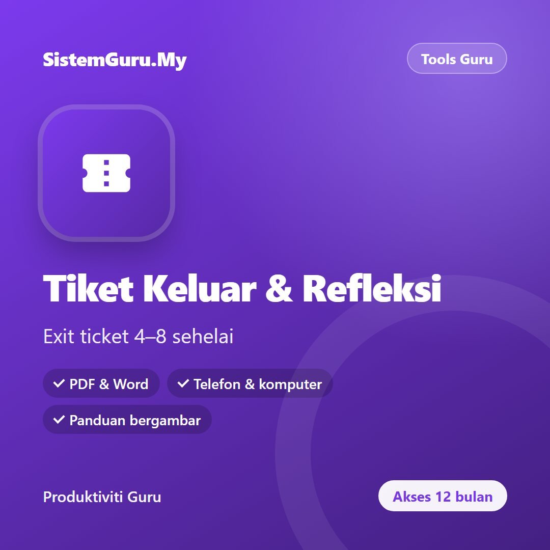 Tiket Keluar & Refleksi