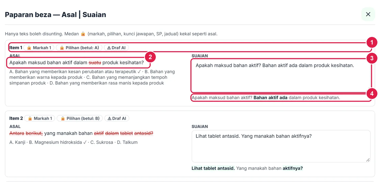 Penyesuai Bahan Inklusif — gambar 2