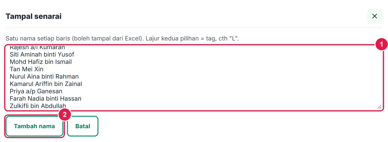 Penjana Giliran Bertugas — gambar 4