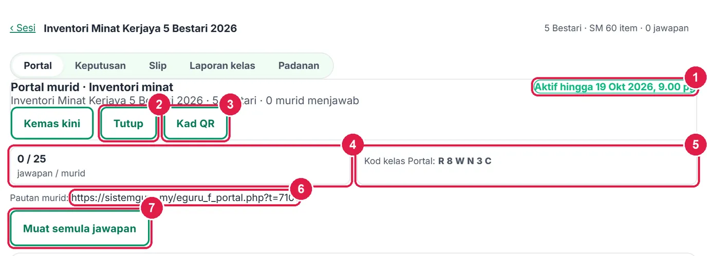 Inventori Minat Kerjaya & Pemilihan Aliran — gambar 4