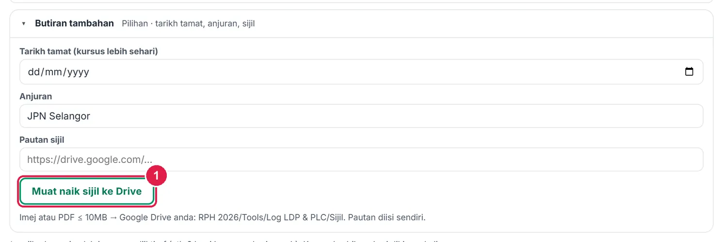 Log LDP & PLC — gambar 4