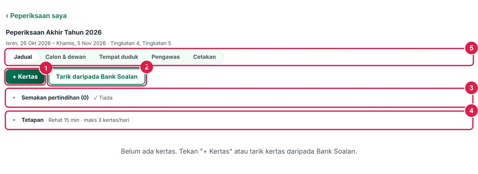Pengurus Peperiksaan Dalaman — gambar 4