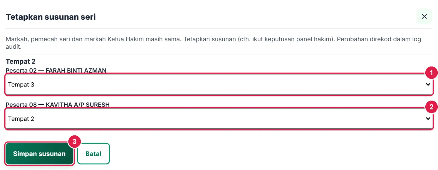 Pengurus Pertandingan & Hakim — gambar 3