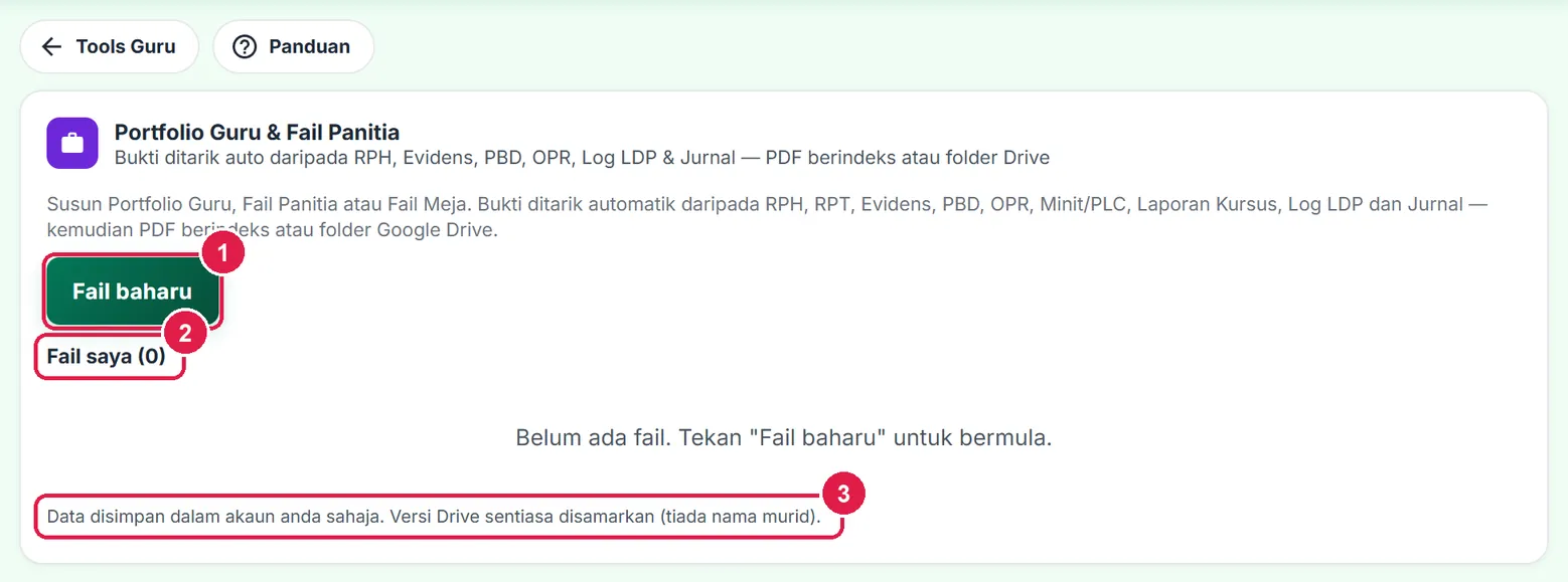 Portfolio Guru & Fail Panitia — gambar 2