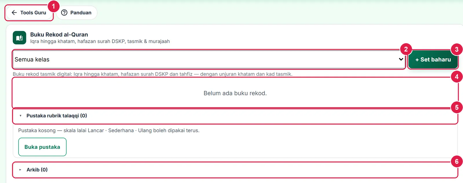 Buku Rekod al-Quran — gambar 2