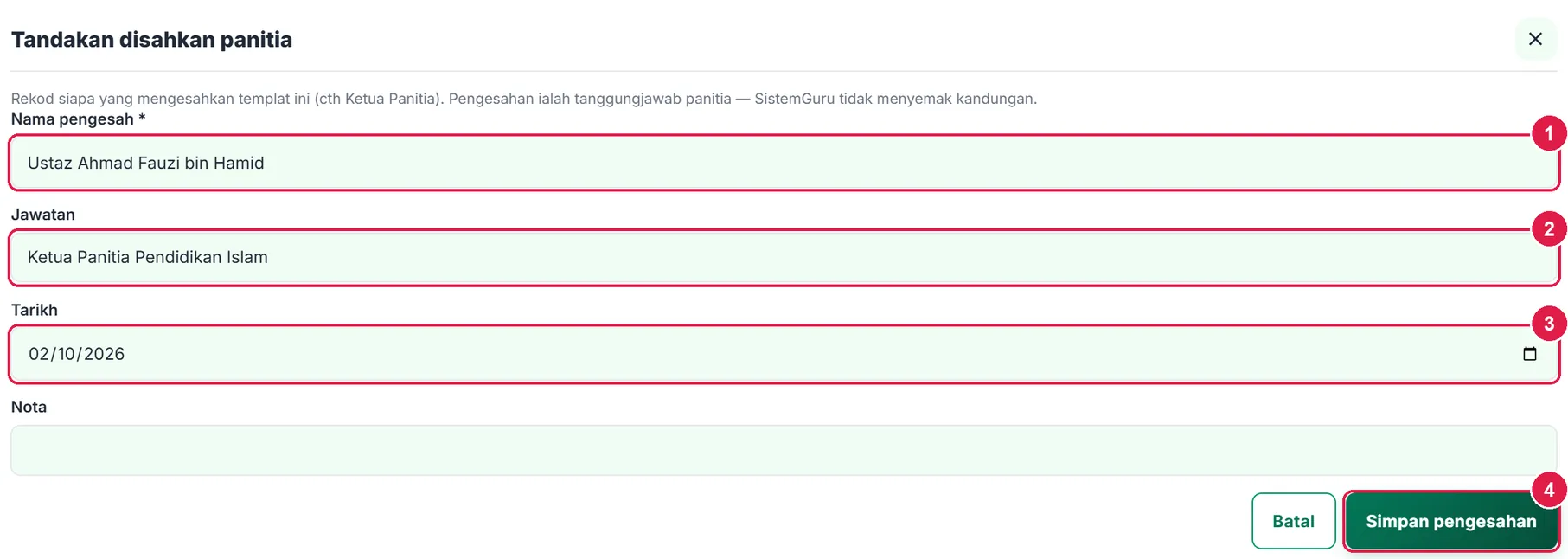 Buku Rekod al-Quran — gambar 4