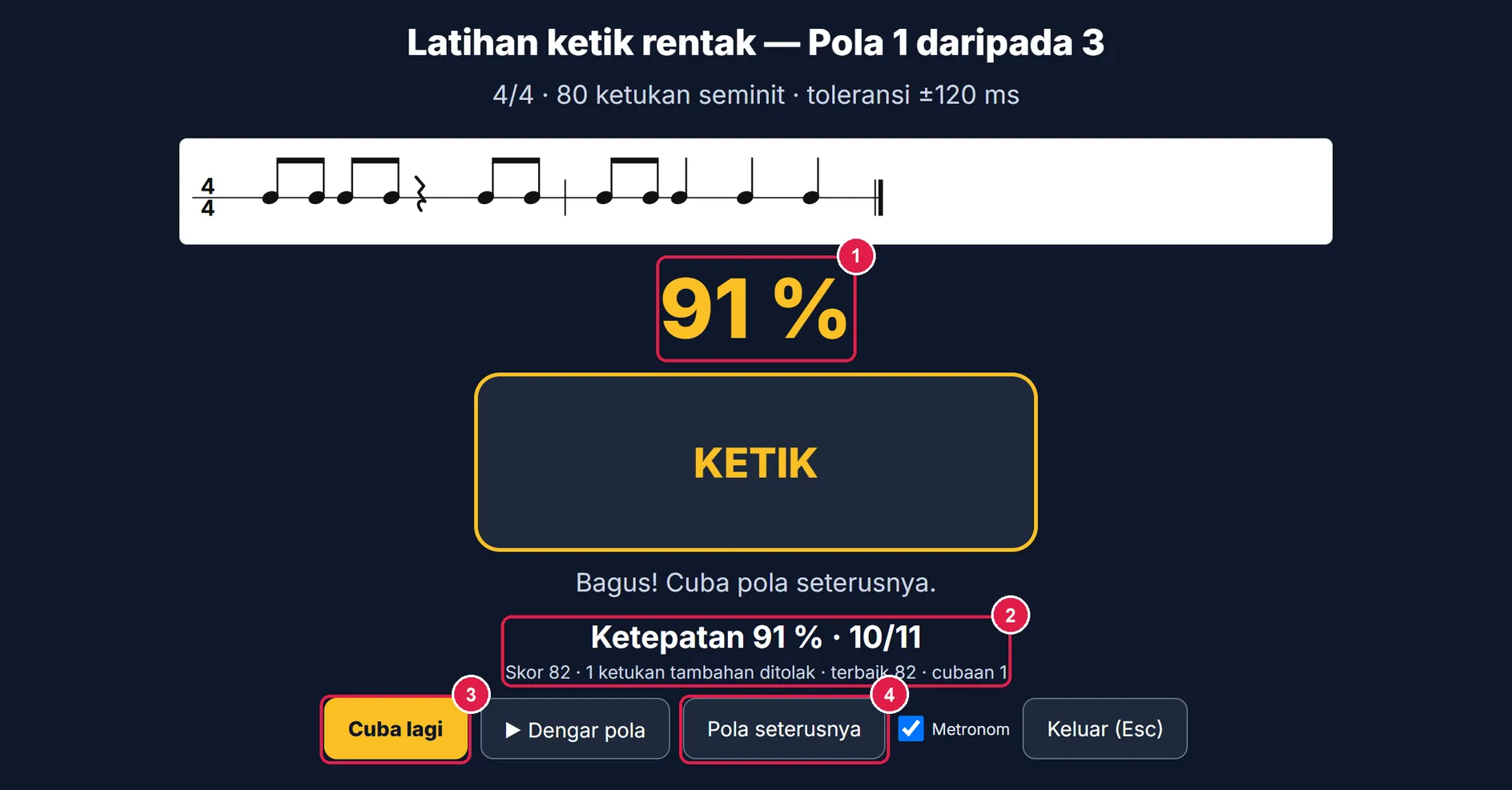 Studio Ritma & Notasi — gambar 4