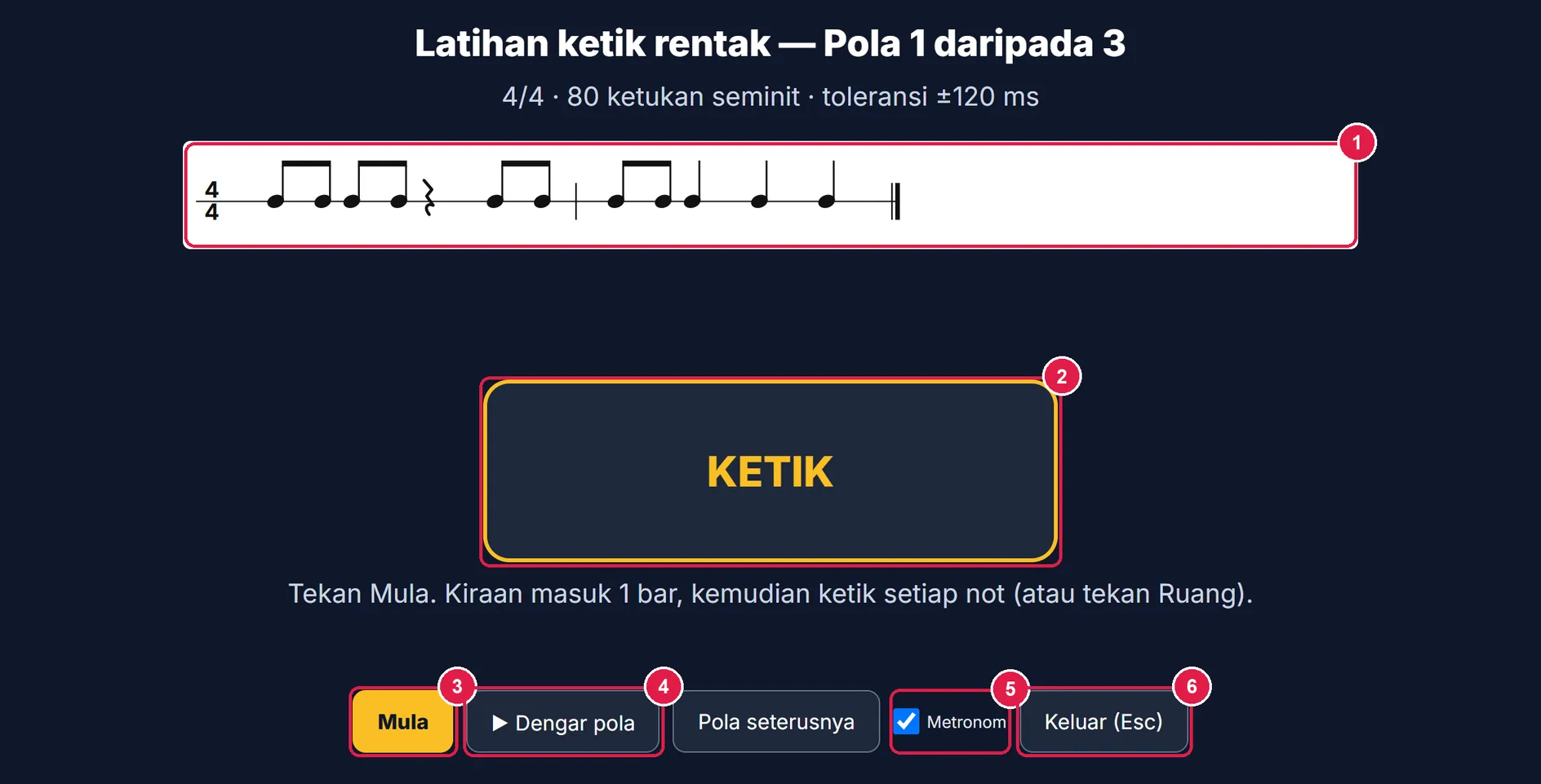 Studio Ritma & Notasi — gambar 3