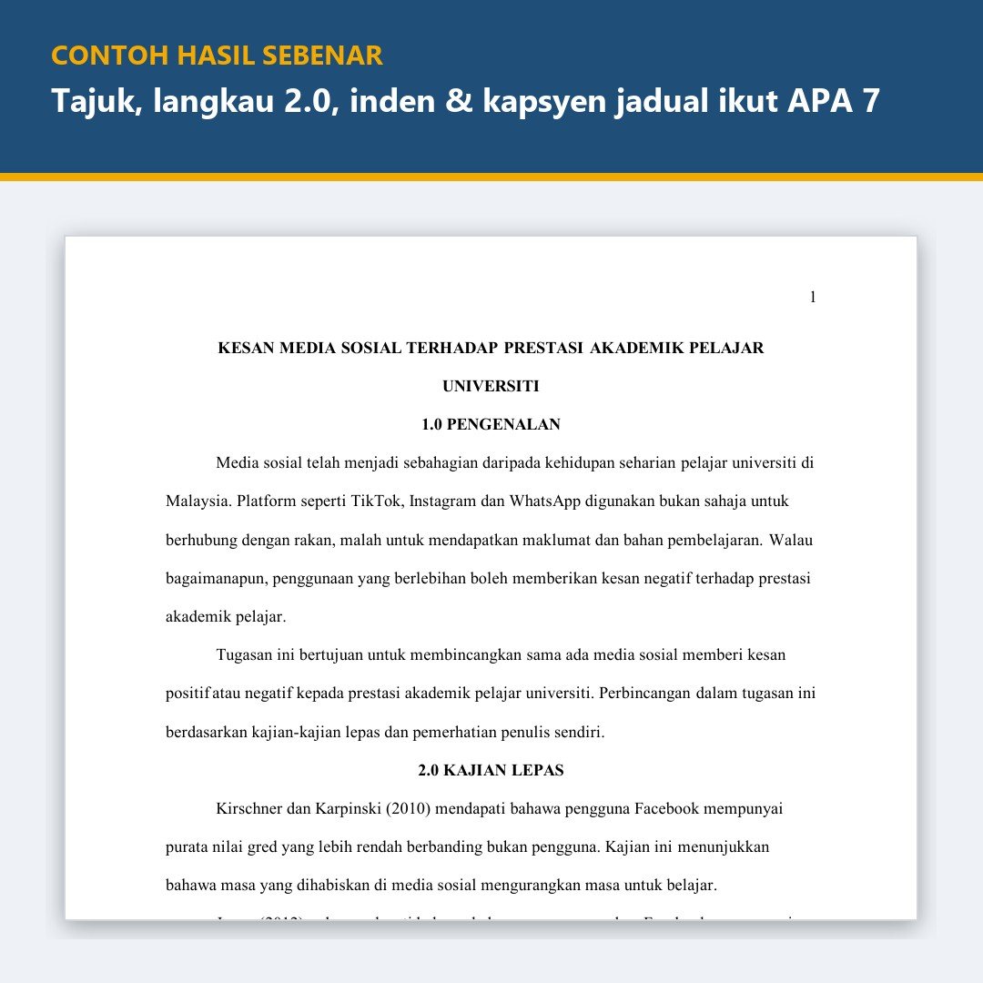 Format APA 7th Edition / Edisi 7 — gambar 2
