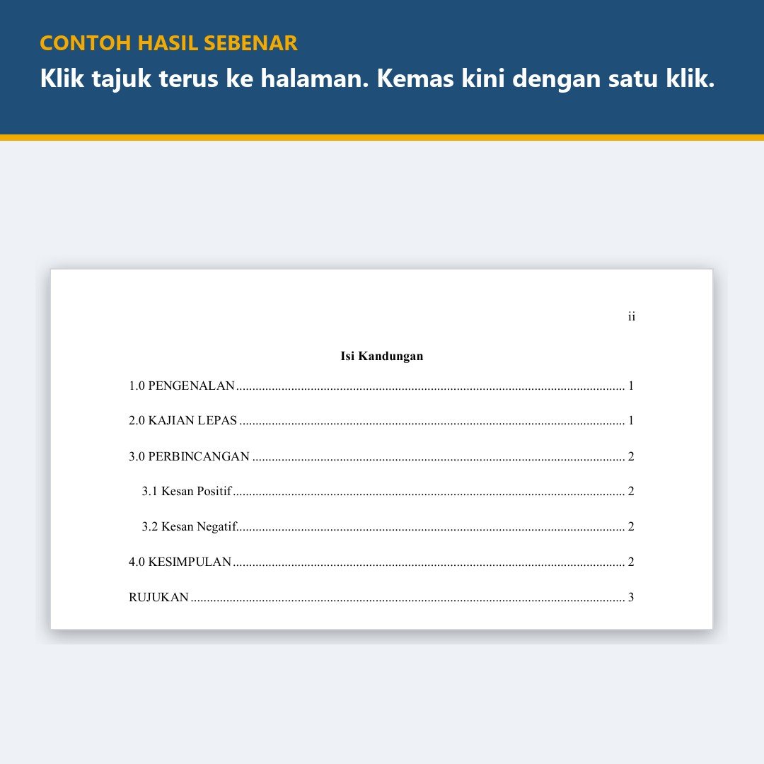 Isi Kandungan Automatik Assignment, Tesis, Folio — gambar 2