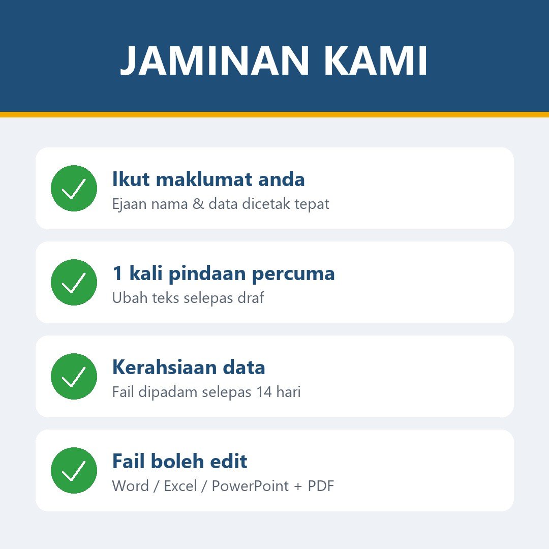 Buku Program Majlis & Aturcara Majlis — gambar 5