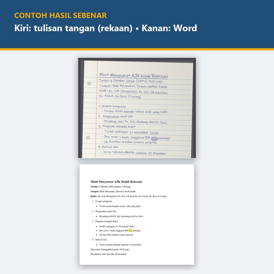 Servis Taip Semula Dokumen - Tukar Gambar ke Word, Convert PDF Imbasan & Tulisan Tangan ke Fail Word Boleh Edit — gambar 2