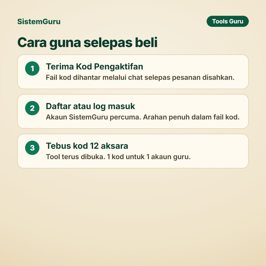 Pakej Tasmik (4 tools) — gambar 9