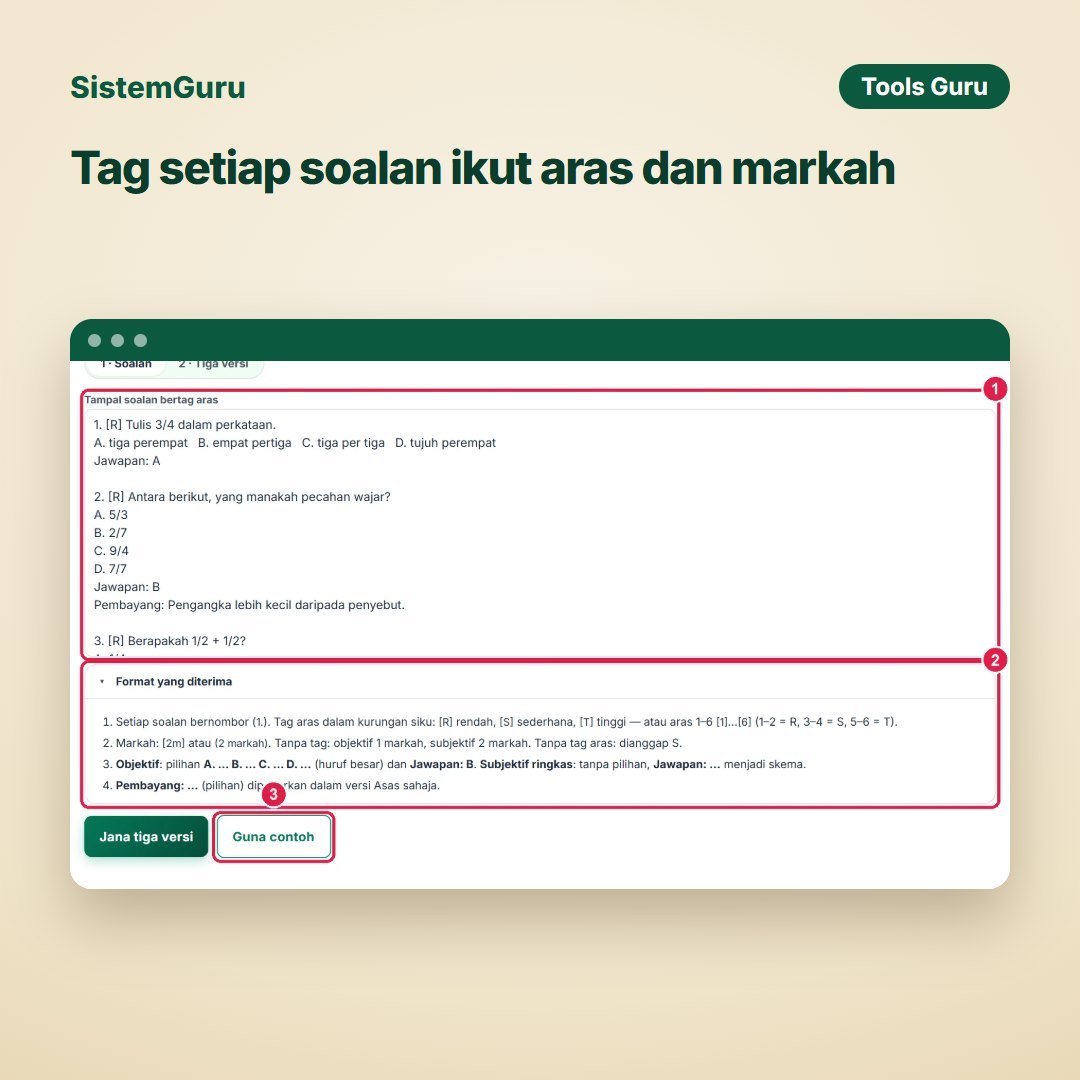 Kertas Soalan Bertingkat — gambar 4