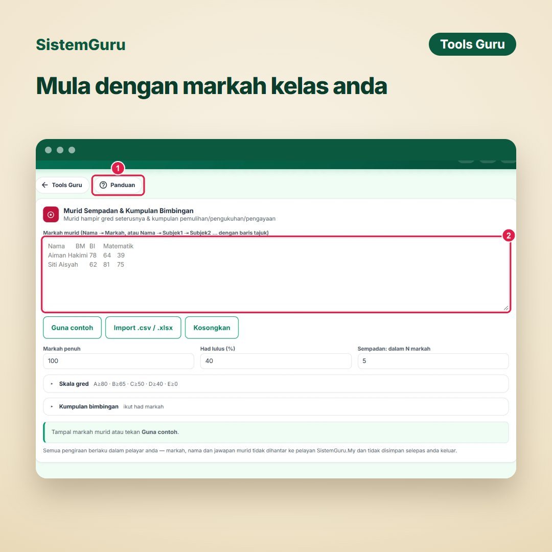 Murid Sempadan & Kumpulan Bimbingan — gambar 3
