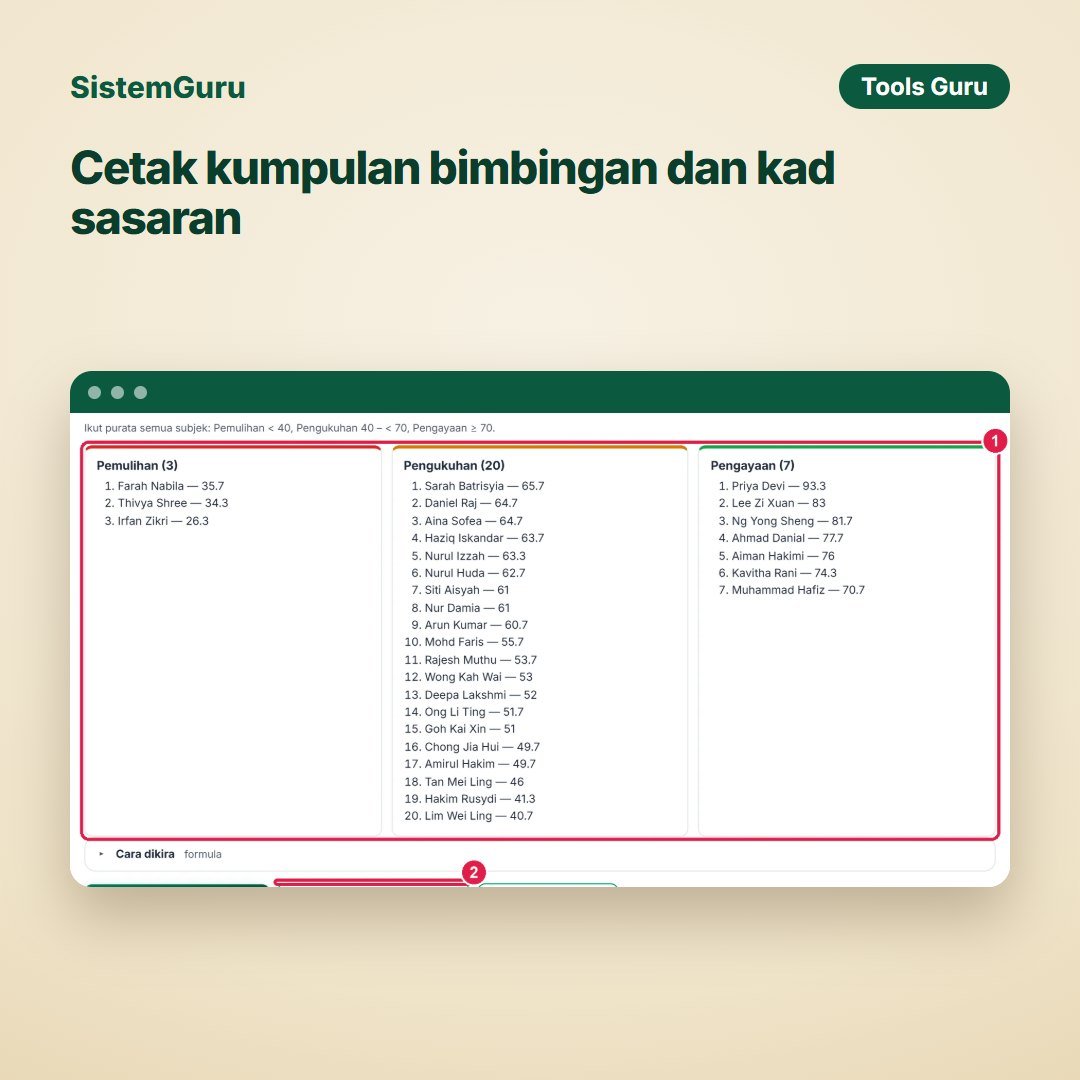 Murid Sempadan & Kumpulan Bimbingan — gambar 5