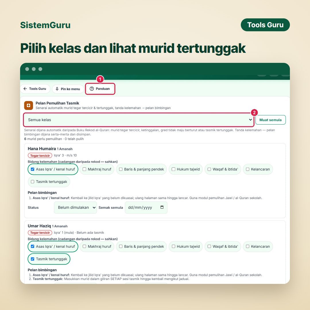 Pelan Pemulihan Tasmik — gambar 3