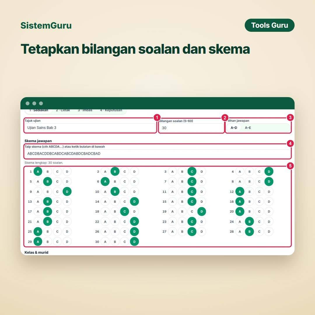 Penanda Objektif Kamera (OMR) — gambar 4