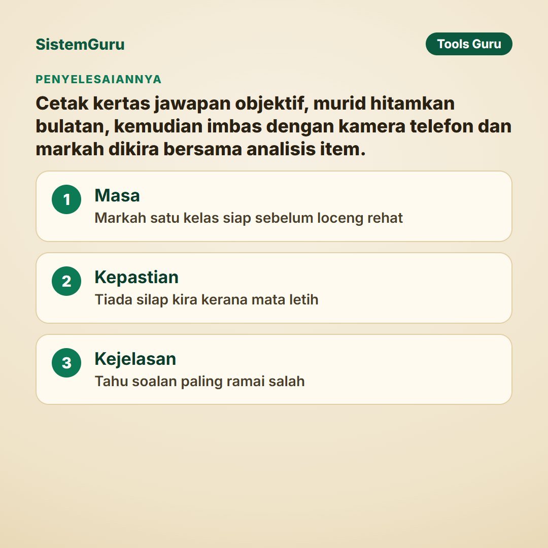 Penanda Objektif Kamera (OMR) — gambar 7