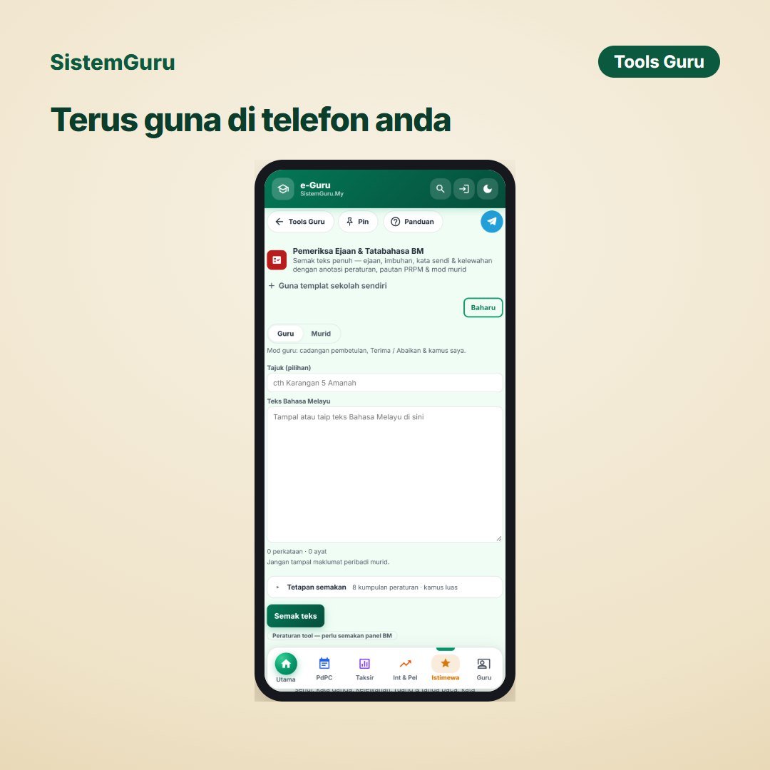 Pemeriksa Ejaan & Tatabahasa BM