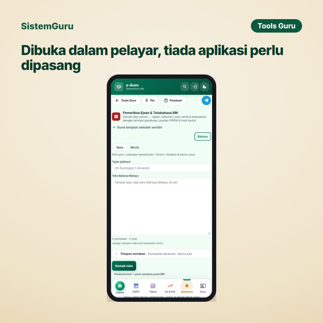 Pemeriksa Ejaan & Tatabahasa BM