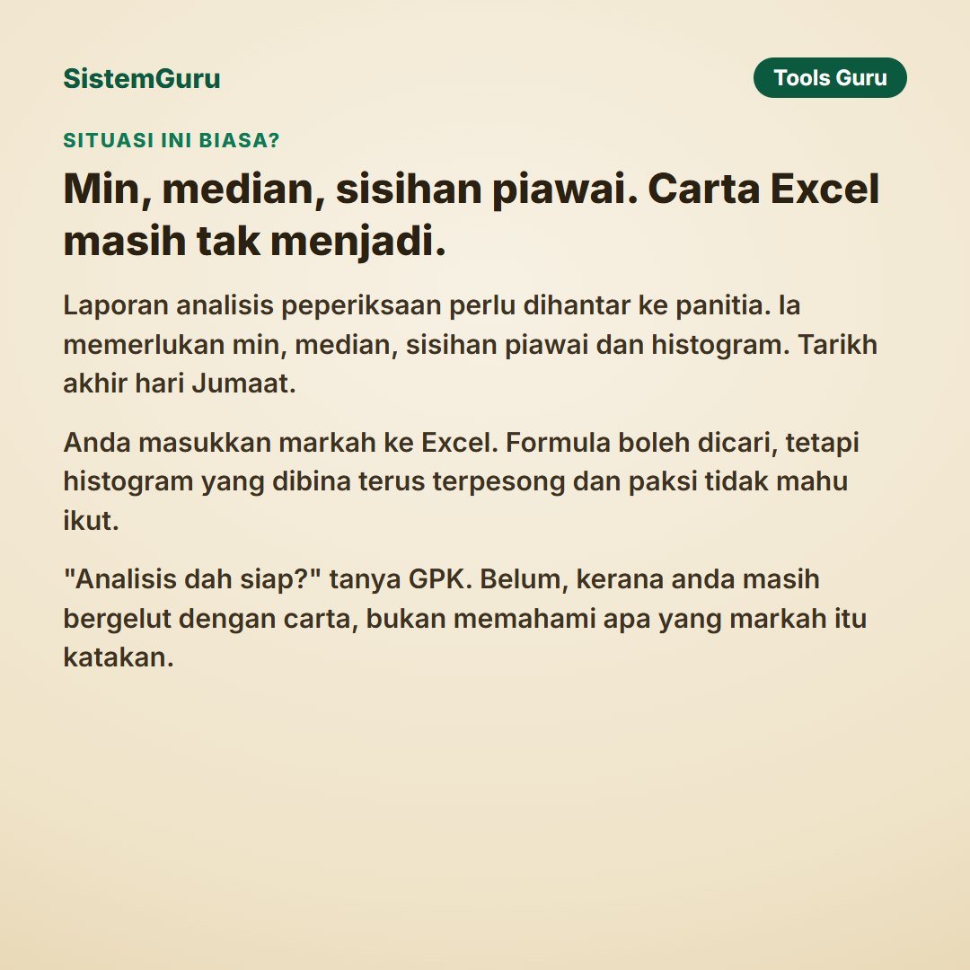 Statistik & Taburan Markah — gambar 2
